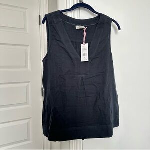 Vineyard Vines Black Sleeveless Tank Top